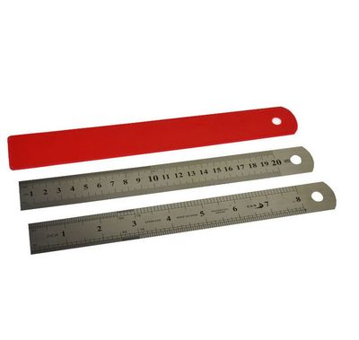劍魚牌不銹鋼直尺 鋼尺批發(fā) 15-100cm 英寸尺